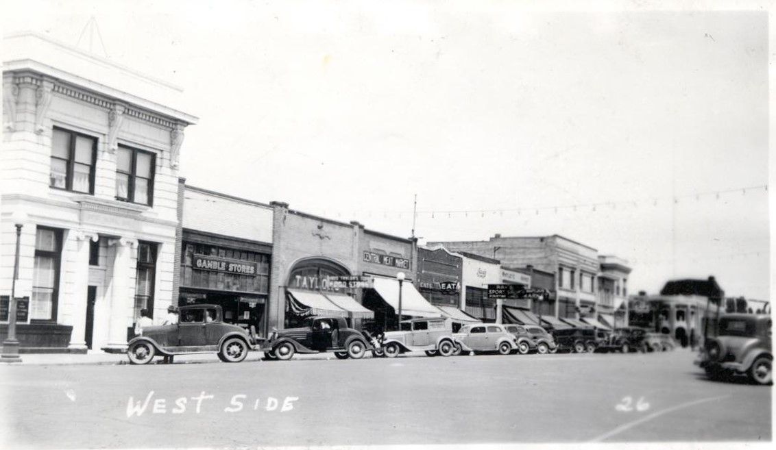 West Side of Square - 1926