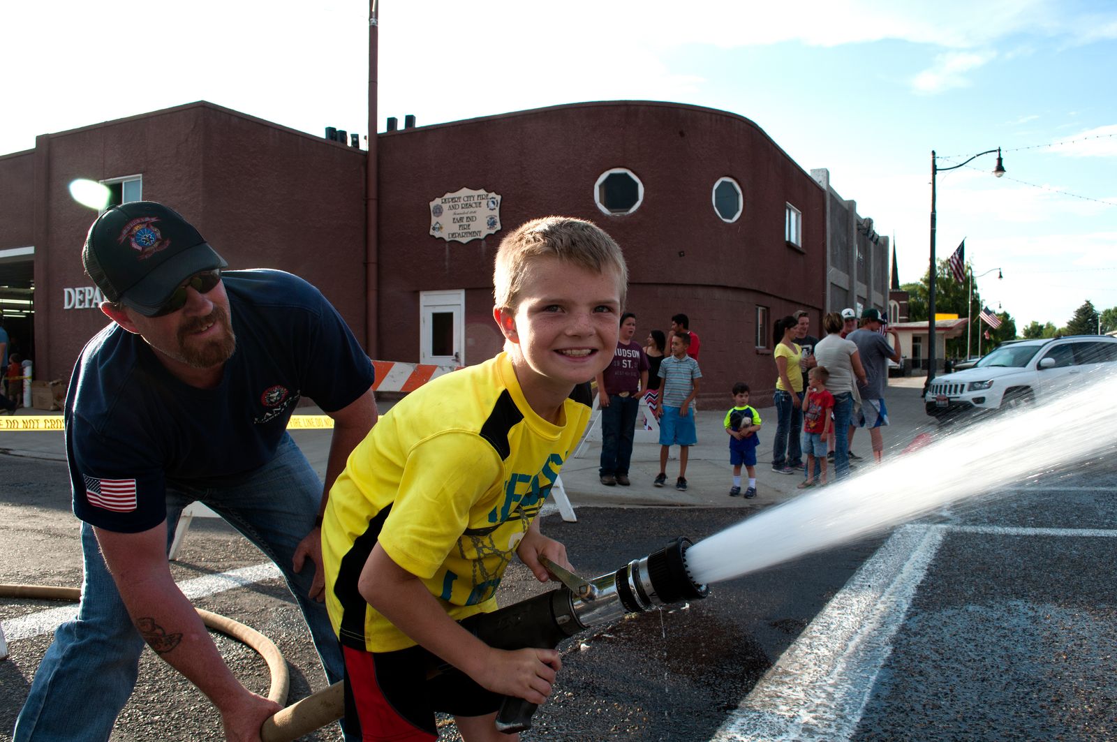 Rupert Fire Department training